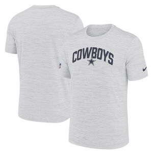 Nike Men's Dallas Cowboys Sideline Velocity Athletic Stack Performance T-Shirt